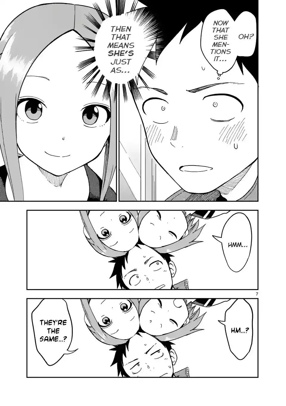 Karakai Jouzu no (Moto) Takagi-san Chapter 203 7